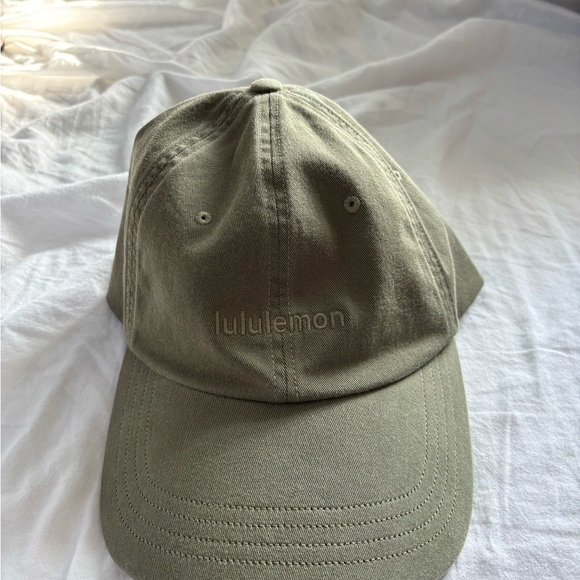 lululemon athletica Accessories - lululemon Olive Green Hat with Interior Logo Tag